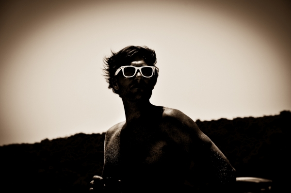 Photograph Adrien De Bontin The Man With The Glasses on One Eyeland